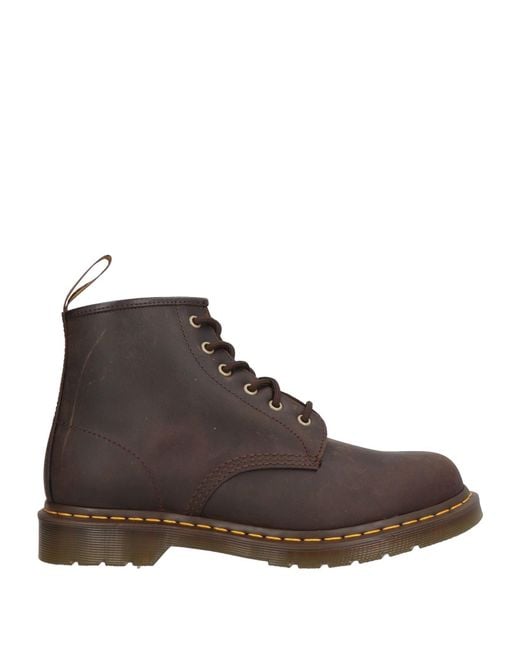 Dr. Martens Brown Ankle Boots for men