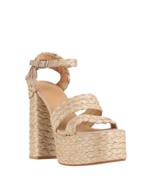 Castaner Natural Sandals