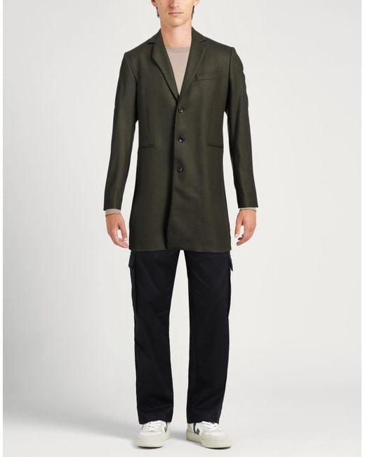 Cappotto di Paul Smith in Green da Uomo