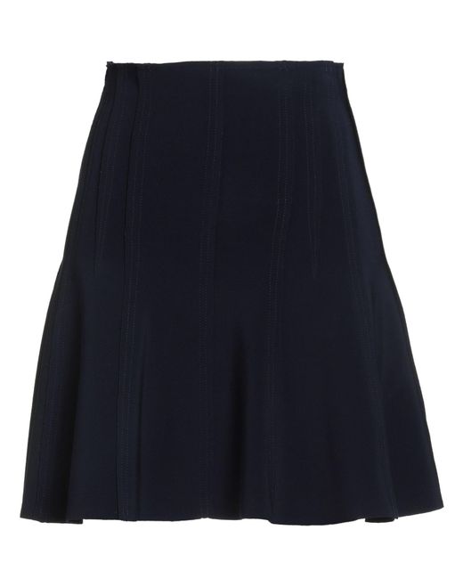 Norma Kamali Blue Mini Skirts