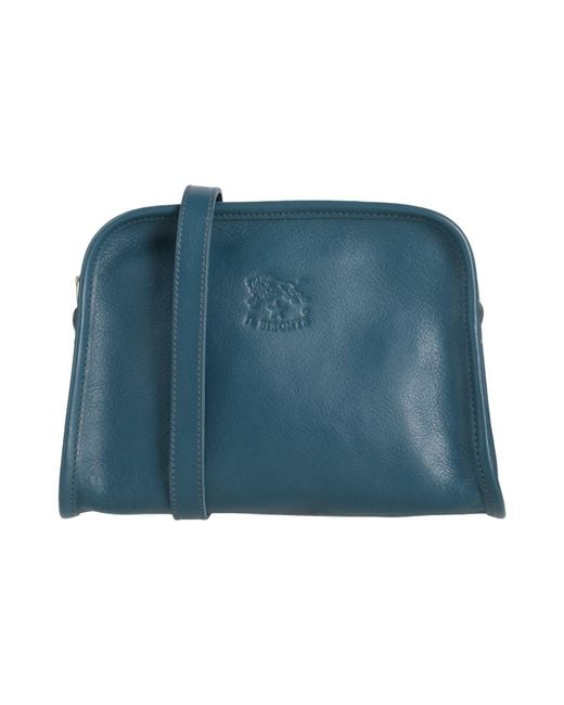 Il Bisonte Blue Cross-Body Bag