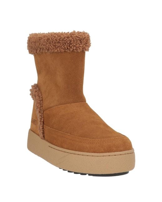 Bottines Moon Boot en coloris Brown