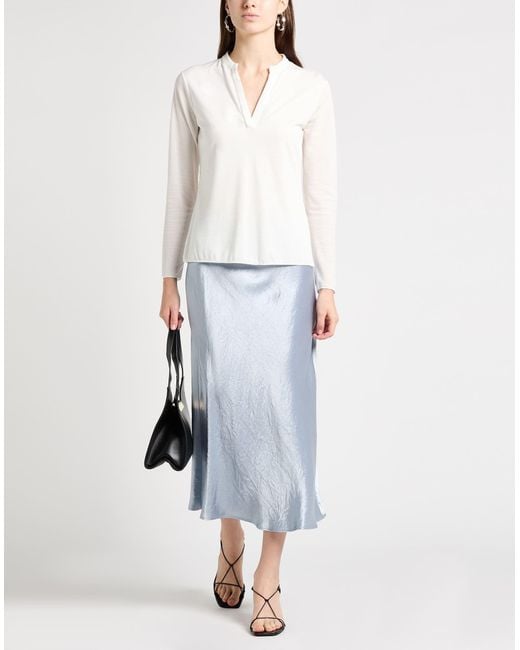 Purotatto White Ivory T-Shirt Modal, Cashmere