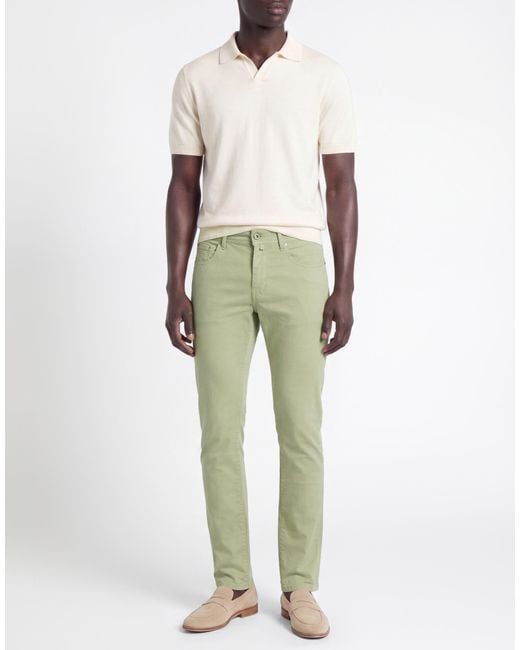 Jacob Cohen Green Trouser for men