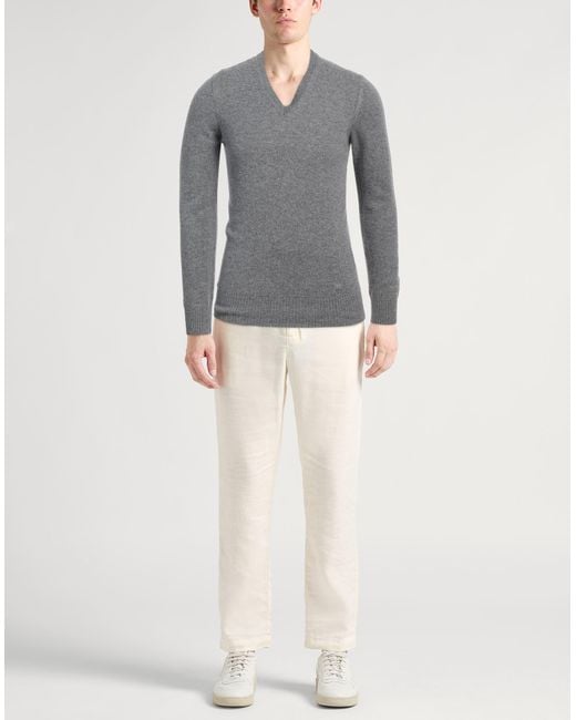 Emporio Armani Gray Jumper for men