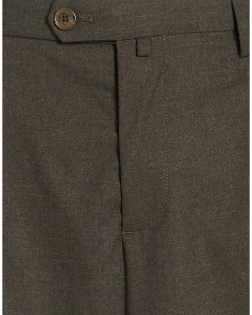 Myths Gray Pants Polyester, Viscose, Elastane for men