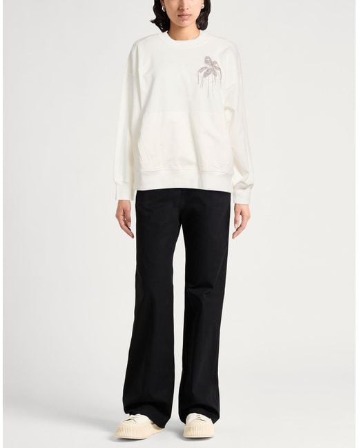 Brunello Cucinelli White Sweatshirts