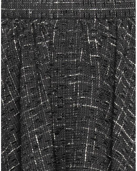 Rochas Gray Midi Skirt Polyester, Acrylic, Cotton, Metal