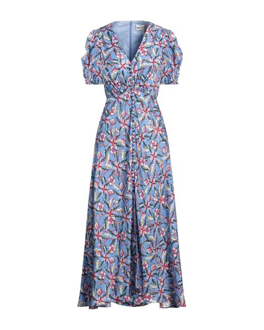 Saloni Blue Maxi Dress