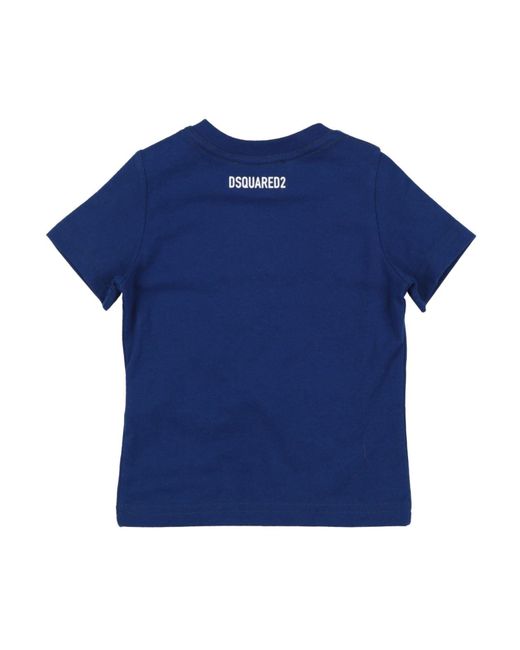 DSquared² Blue T-Shirt Cotton