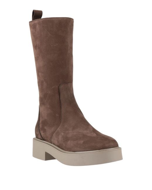 COPENHAGEN Brown Boot Leather