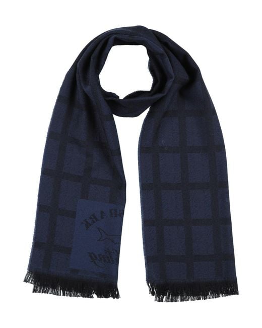 Paul & Shark Blue Scarf for men