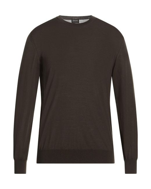 Zegna Gray Jumper for men