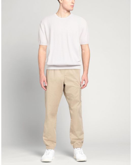 Pullover Jeordie's de hombre de color White