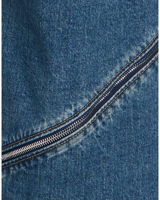 Alaïa Blue Jeans Cotton, Polyester