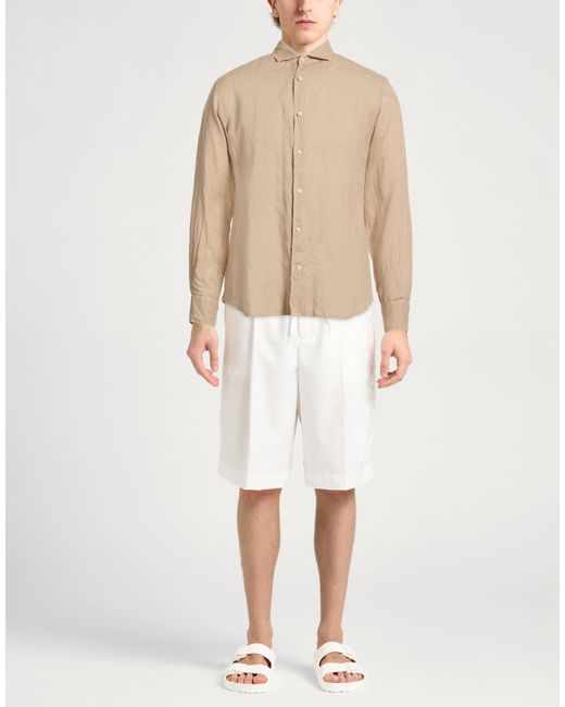Mc2 Saint Barth Natural Shirts for men