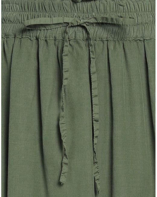 Massimo Alba Green Midi Skirt