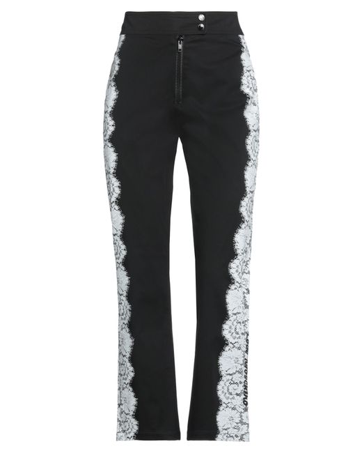 Love Moschino Gray Pants Cotton, Elastane