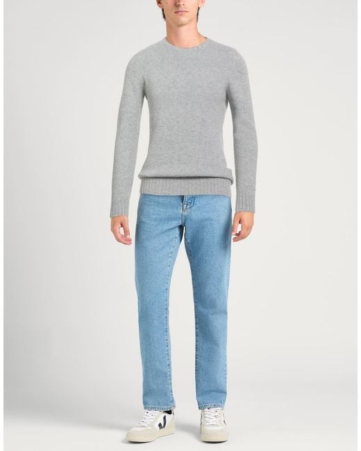 Alpha Studio Gray Sweater for men