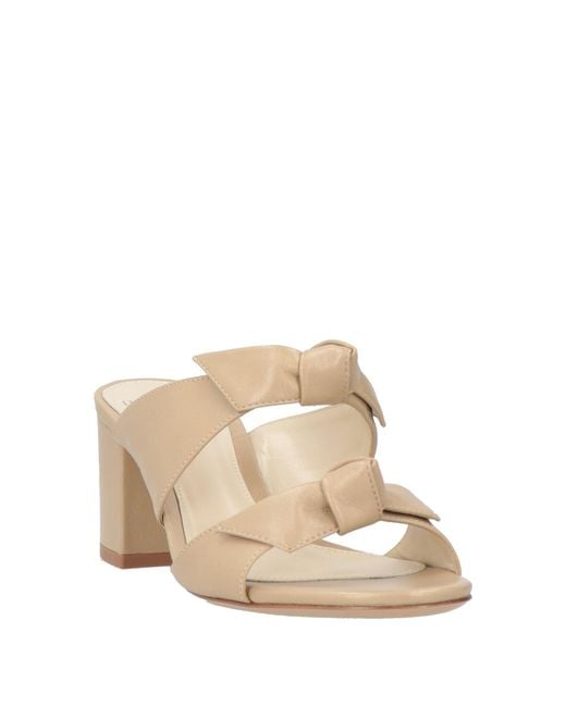 Alexandre Birman Natural Sandals Leather