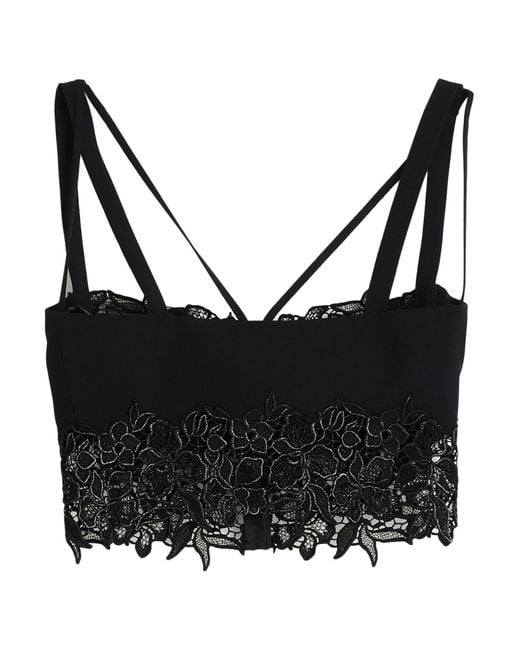 Versace Black Top Acetate, Viscose, Polyamide