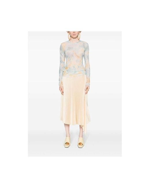 Top Erika Cavallini Semi Couture de color White