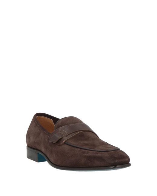 Sutor Mantellassi Brown Dark Loafers Leather for men