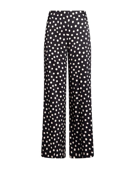 Shirtaporter White Midnight Pants Viscose, Elastane