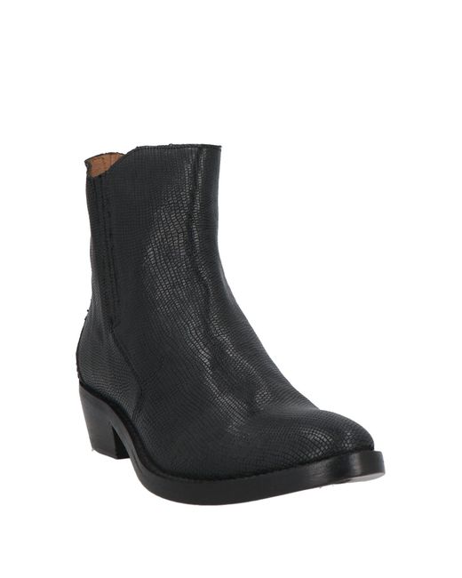 Emanuélle Vee Black Ankle Boots