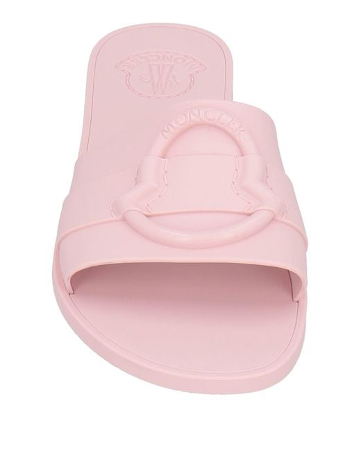 Moncler Pink Sandals