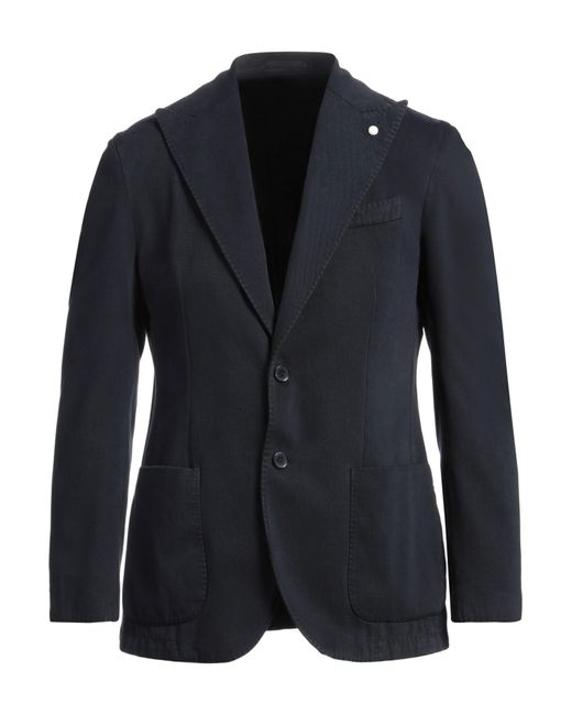 Luigi Bianchi Blue Blazer for men