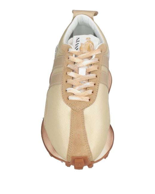 Lanvin Natural Trainers