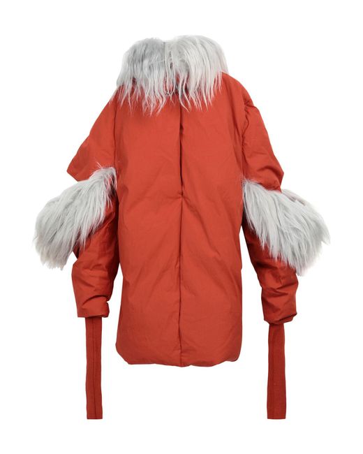 Rick Owens Red Puffer for men