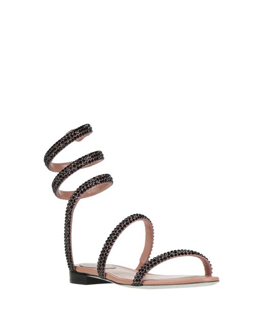 Rene Caovilla Natural Sandals