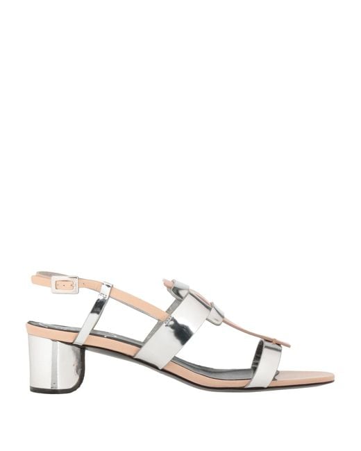 Roger Vivier White Sandals