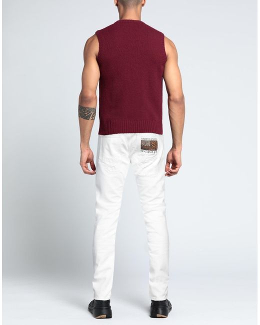 Roberto Cavalli White Jeans for men