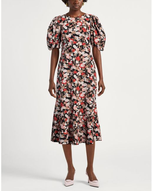 Ted Baker Natural Midi-Kleid