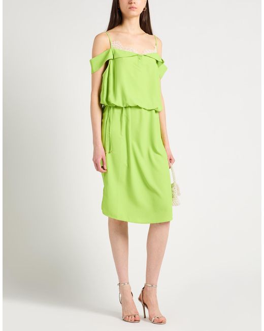 Twinset Green Midi Dress