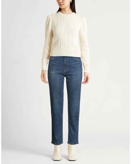 Tu Es Mon Tresor Blue Jeans Cotton, Polyester, Polyurethane