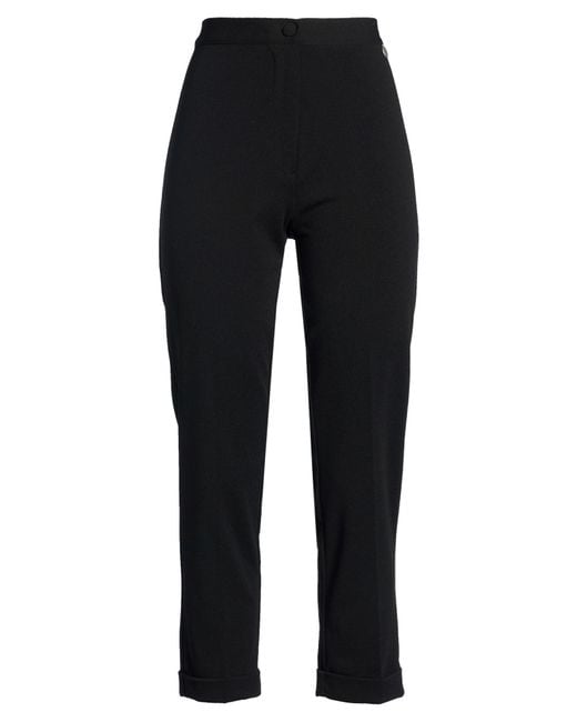 Berna Black Pants Polyester