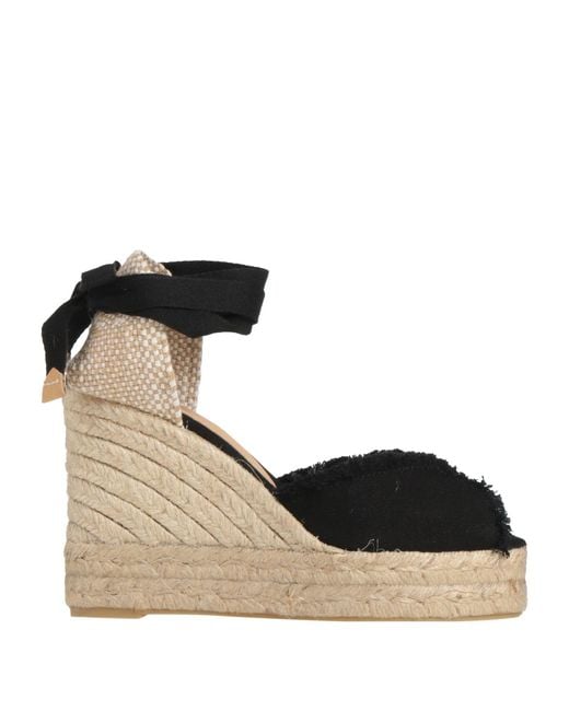 Castaner Black Espadrilles