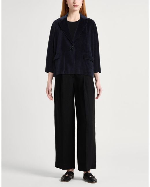 Circolo 1901 Blue Midnight Blazer Cotton, Polyester