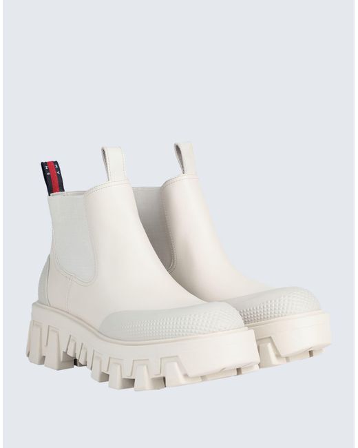 Tommy Hilfiger Natural Ankle Boots
