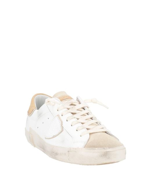 Philippe Model White Sneakers Leather for men
