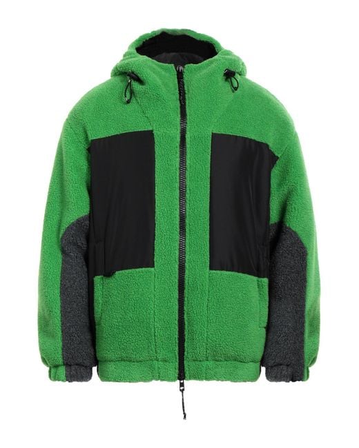 MSGM Green Puffer for men