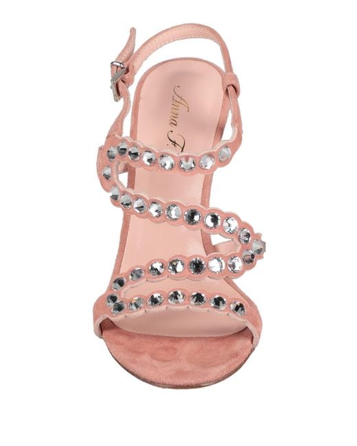 Anna F. Pink Sandals