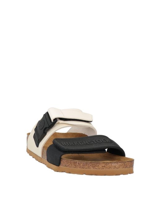 Rick Owens X Birkenstock White Sandals for men