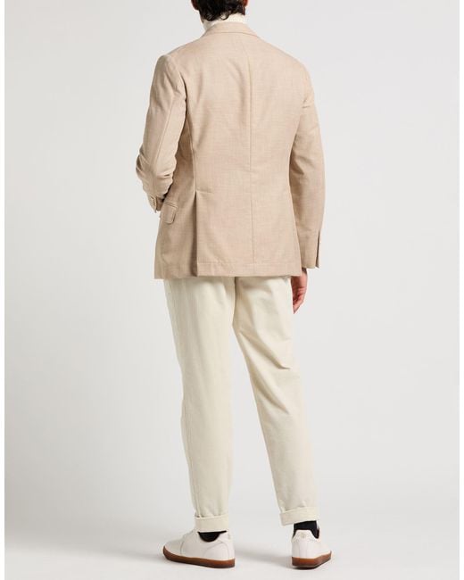 Brunello Cucinelli Natural Blazer for men