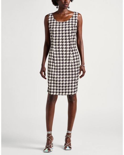 Toy G. White Mini Dress Polyester, Elastane