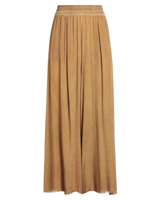 SANCTAMUERTE Natural Pants Viscose